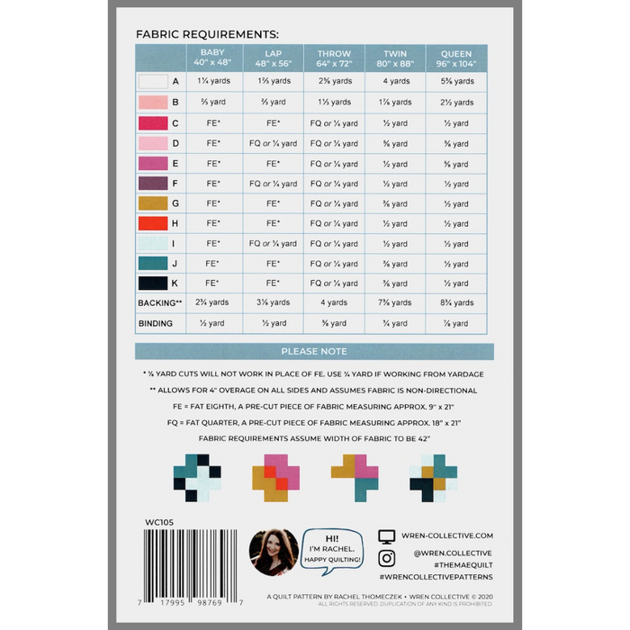 Mae Quilt | Paper Pattern