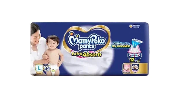 MamyPoko Pants Extra Absorb L-34'S
