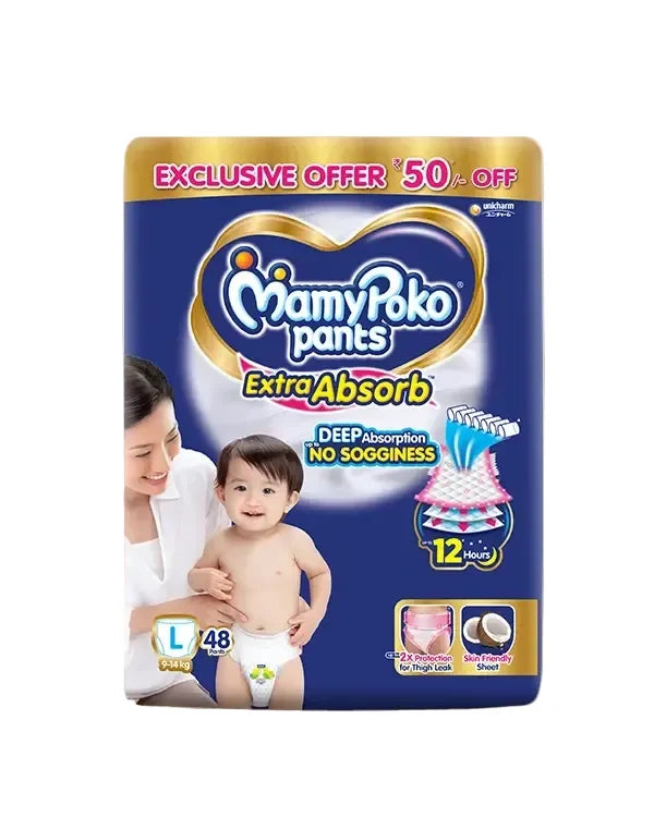 MamyPoko Pants Extra Absorb L-48'S