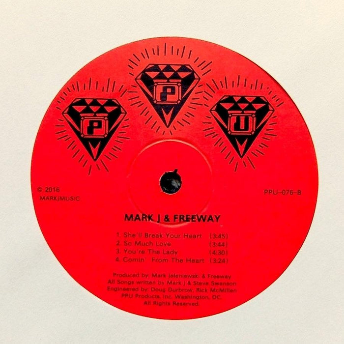 MARK J & FREEWAY "HELP YOURSELF" PPU PRIVATE MODERN SOUL BOOGIE LP