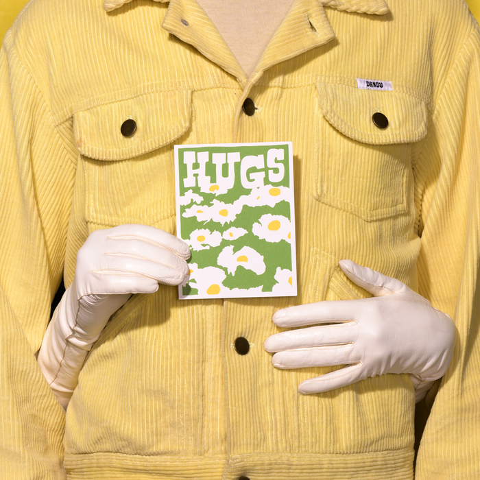 Matilija Poppy Hugs encouragement greeting card