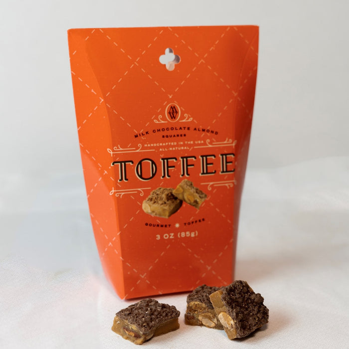 Sweet Shop USA Mrs Weinsteins Toffee Milk Chocolate Almond Box 3oz