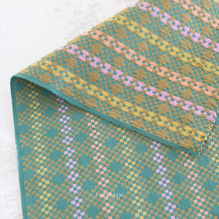 Mosaic in Melon | Lucky Loom