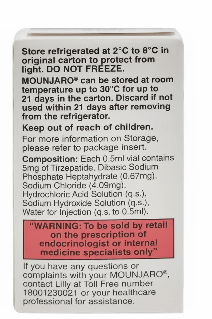Mounjaro 5mg Solution for Injection