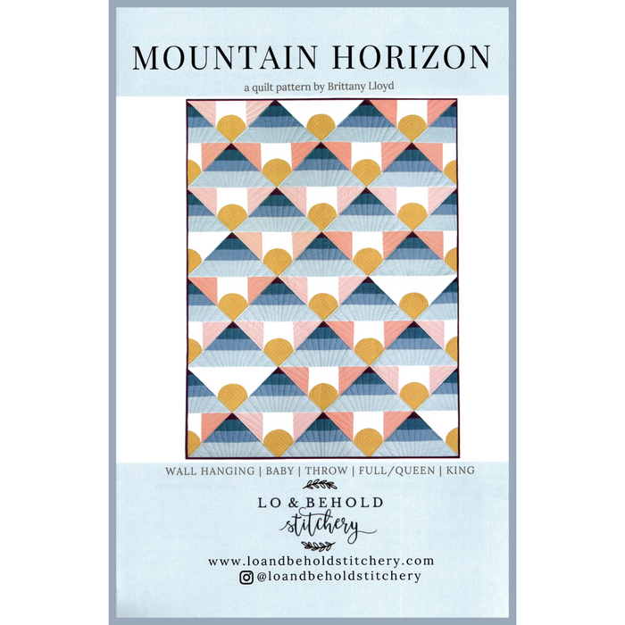 Mountain Horizon | Paper Pattern