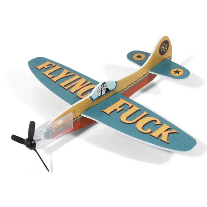 Novelty Toy Foam Glider Flying Fuck - Funny Gag Gift