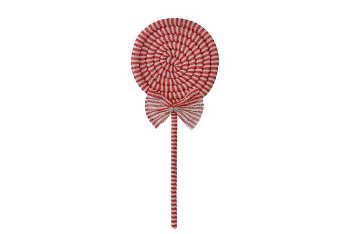 Oversized Tinsel Lollipop