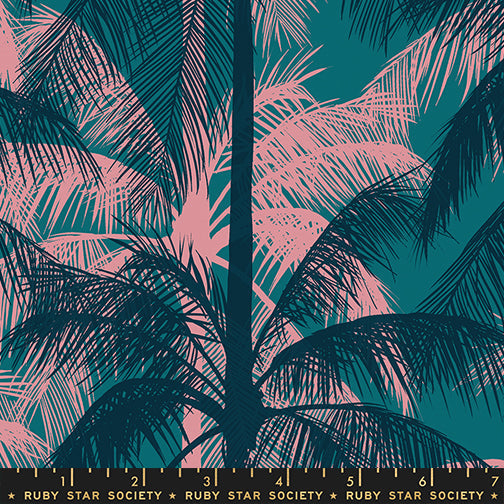 Poolside Palms in Storytime | Poolside Too CANVAS