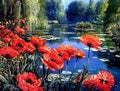 Poppy Flowers Paint by Diamonds