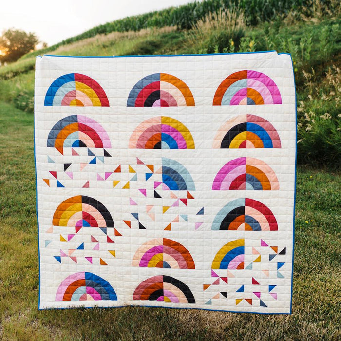 Rainbow Falls Quilt | Paper Pattern