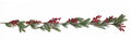 Red and Green Berry Garland