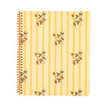 Rough Draft Large Notebook, Floral Stripe
