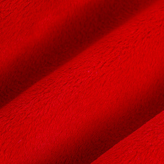 Scarlet | Solid Cuddle Minky