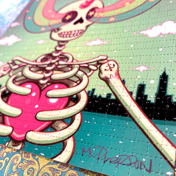 Skeleton Heart : Blotter Edition