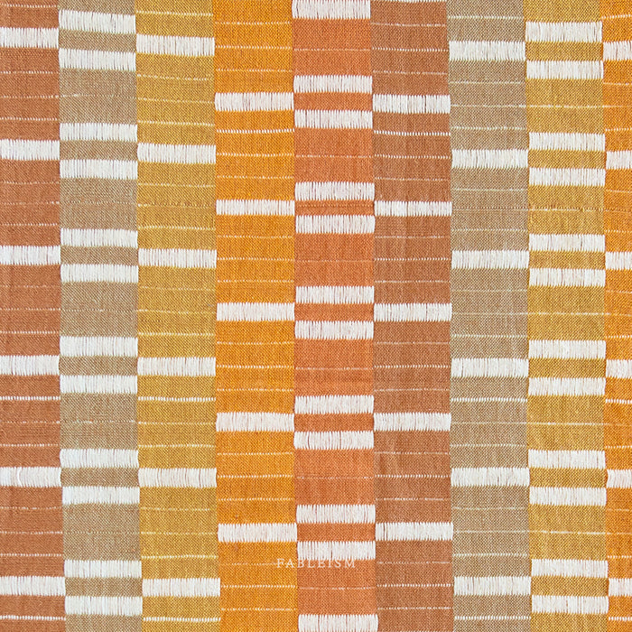 Southwest Stripe in Saddle | Lucky Loom