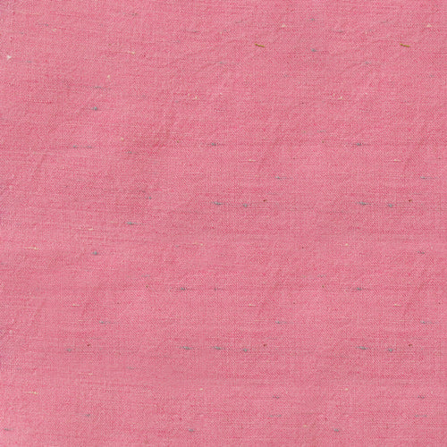 Solid pink fabric texture swatch