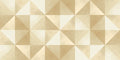Beige geometric pattern with triangles