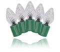 Standard Grade C7 25 Count Pure White LED Light Set