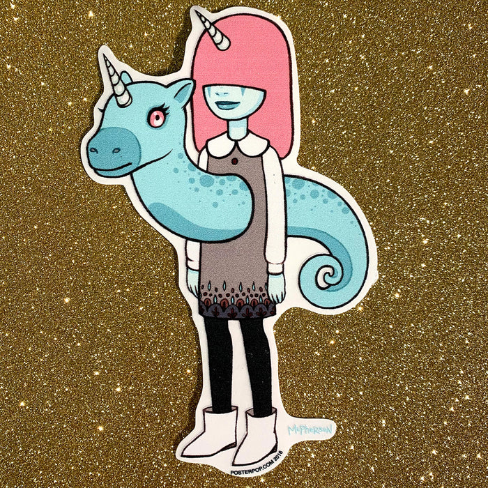 Stella + Flux Sticker