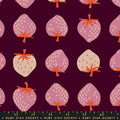 Strawberry in Deep Plum | Strawberry CANVAS