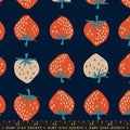Strawberry in Navy | Strawberry CANVAS