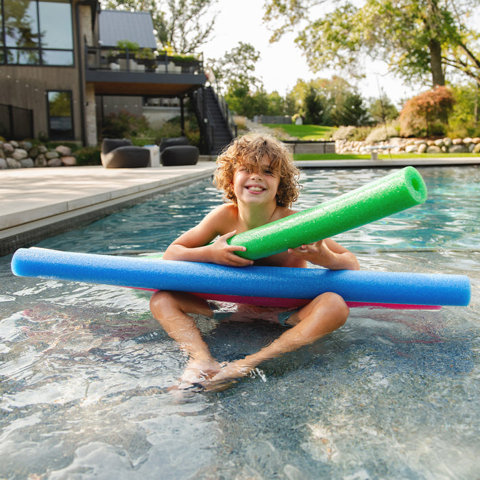 Foam Pool Noodle Case of 40 in Green, Blue, Pink #style_blue-green-pink-20pk