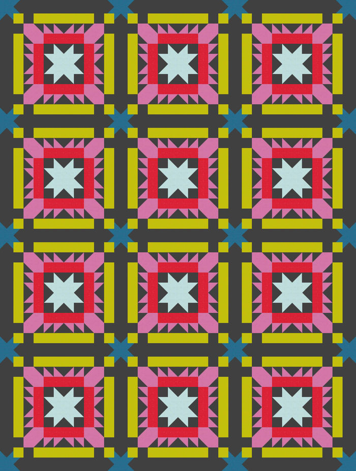 Sweet Mae Quilt Kit | Summer Night Bundle
