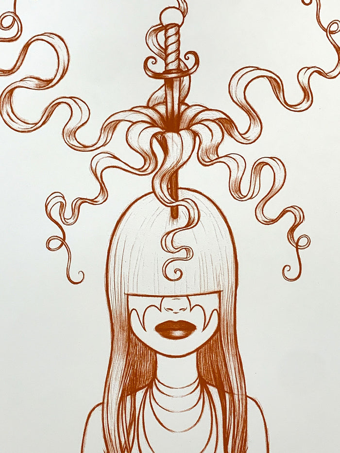 Sword Swallower - Screen Print