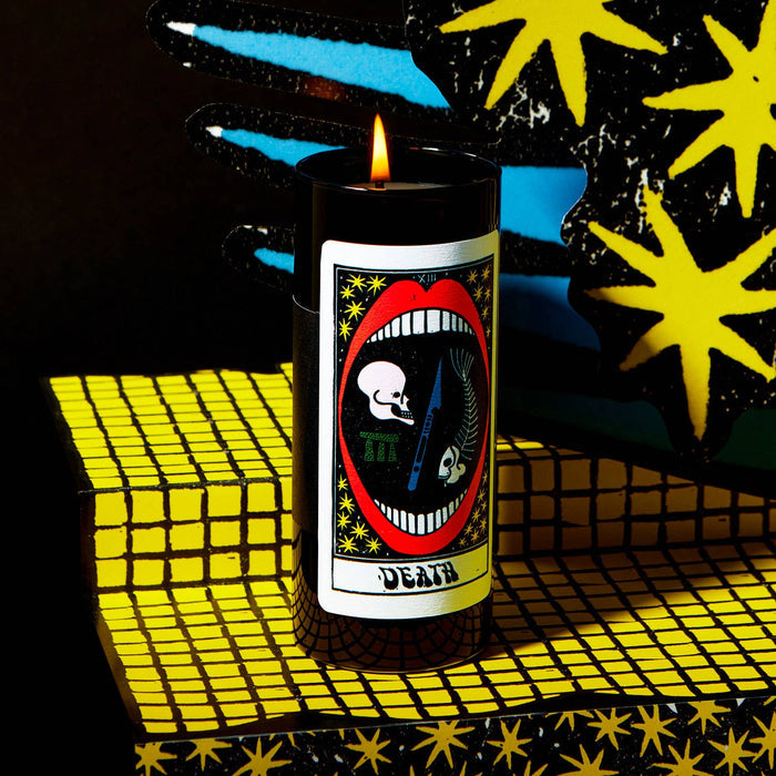 Tarot Candle - Death | Tobacco & Leather | New Beginnings