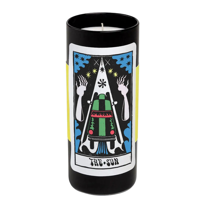 Tarot Candle, the Sun - 6" Tall & 60 Hr Burn, Scented