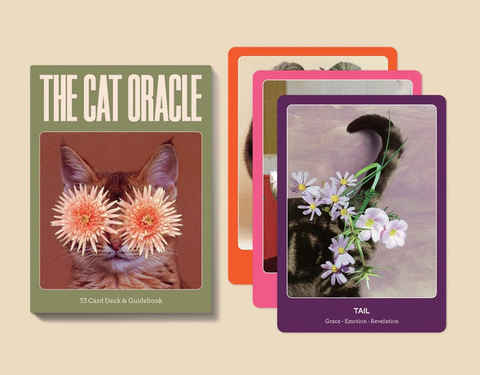 The Cat Oracle: 33 Card Deck & Guidebook