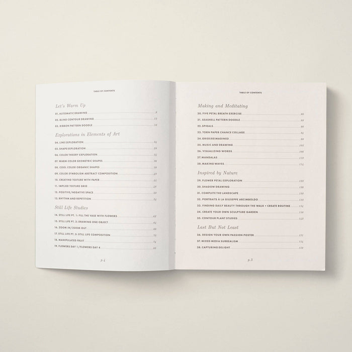 The Guided Sketchbook