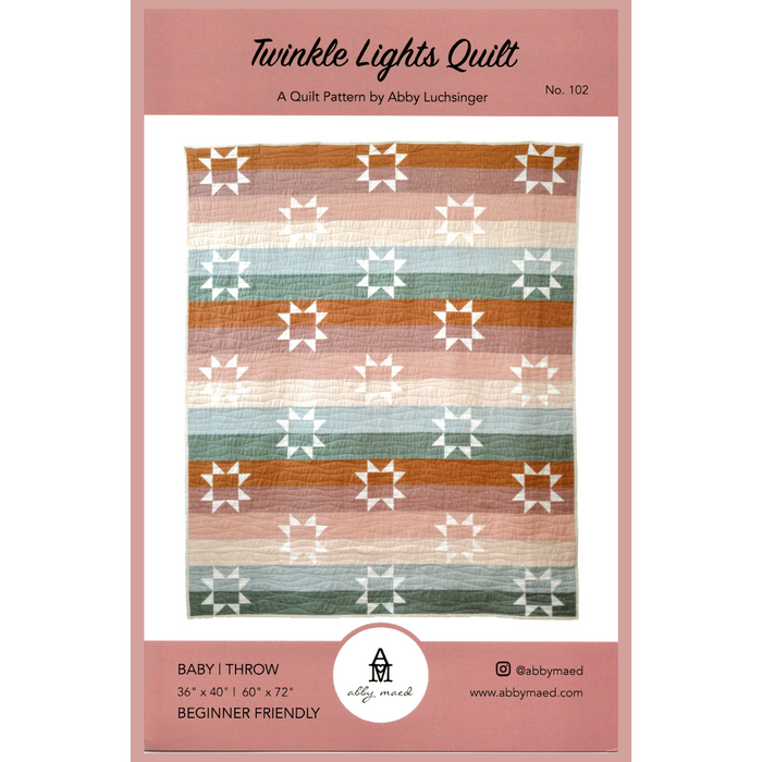 Twinkle Lights Quilt | Paper Pattern