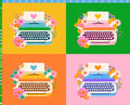 Typewriter Panel | Best Day Ever