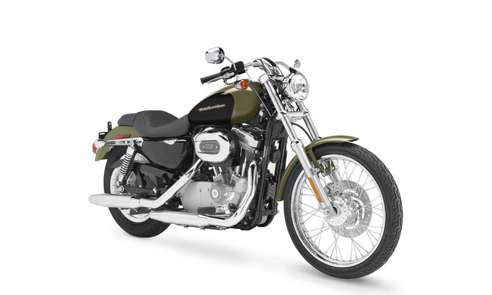 Viking Iron Born Drag Handlebar For Harley Sportster 883 Custom XL883C Chrome Handlebar on Bikes @expand