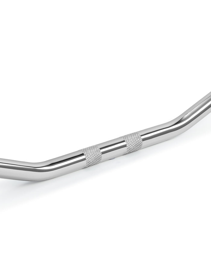 Viking Iron Born Drag Handlebar For Harley Sportster 883 Custom XL883C Chrome Closeup