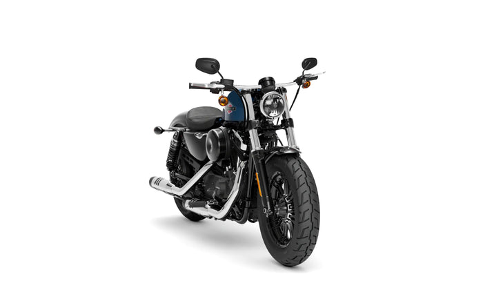 Viking Iron Born Drag Handlebar For Harley Sportster Forty Eight Chrome Handlebar on Bikes @expand