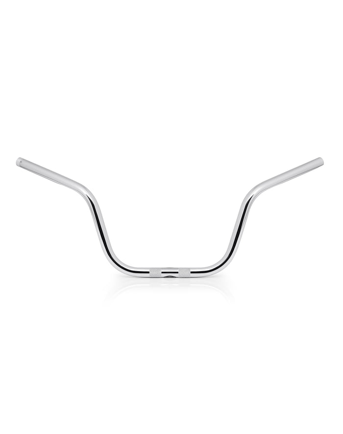 Viking Iron Born Voyage 12" Handlebar for Harley Road King FLHR/C/FLTRU Chrome Front View