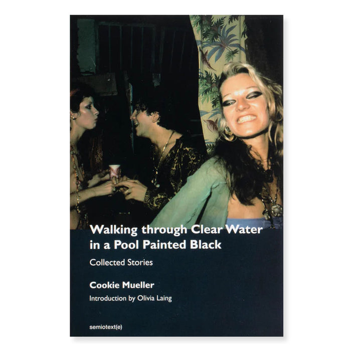 Walking through Clear Water in a Pool Painted Black Cookie Mueller