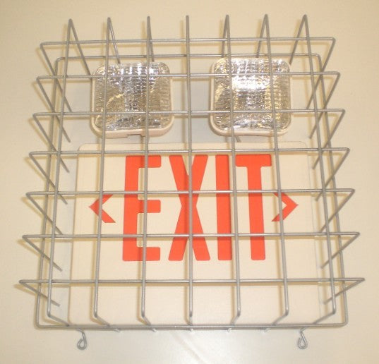 Wire Guard for Exit Light Combos - 17" x 17" x 7"