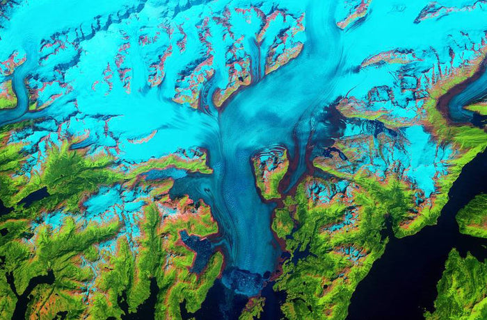 Columbia Glacier Paint by Diamonds
